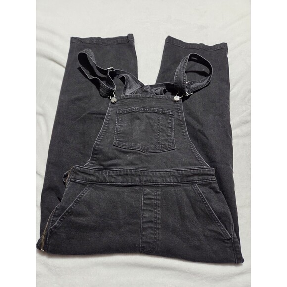 Levi’s Overalls Black Size 29 Women's Premium Stretch Wide Leg Denim - Picture 2 of 15